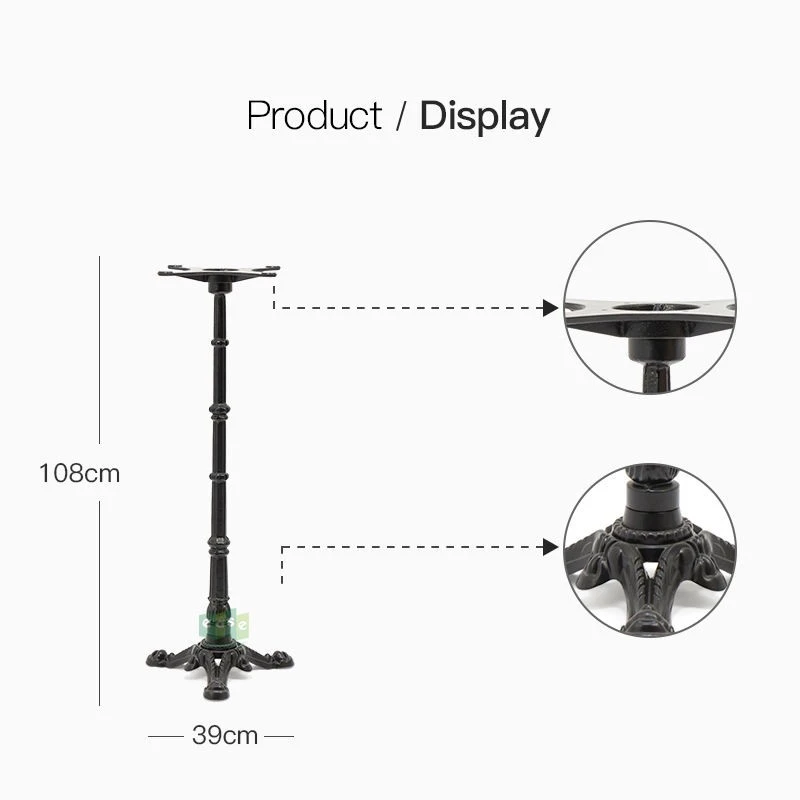 Bar Height Cast Iron Outdoor Table Bases suppliers